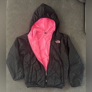 Girls North Face Reversible Jacket